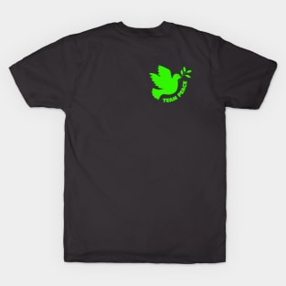 Team Peace Green By Abby Anime(c) T-Shirt